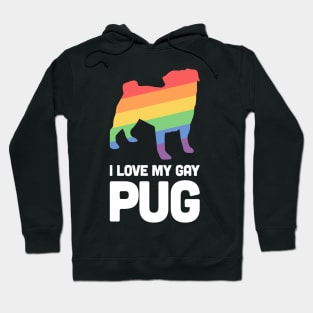 Pug - Funny Gay Dog LGBT Pride Hoodie